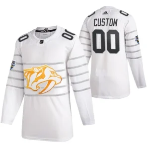 2020 NHL All Star Nashville Predators 00 Custom White