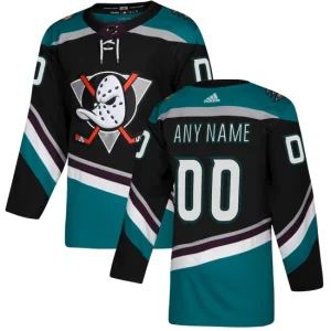 Anaheim Ducks Custom Jersey 00 Alternate Breakaway Player Fanatics Branded Black