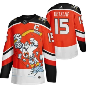 Anaheim Ducks Ryan Getzlaf Orange 2020-21 Reverse Retro Third Authentic