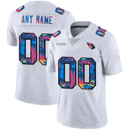 Arizona Cardinals Custom White Crucial Catch Vapor Limited Stitched Football Jerseys