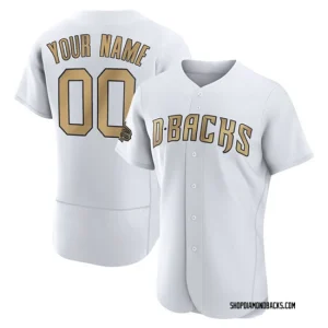 Arizona Diamondbacks 2022 All Star Game Stitched Custom White Jersey