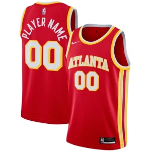 Atlanta Hawks Custom 2020-21 Nike Icon Edition Jersey Mens Swingman-800x800