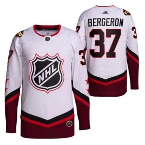 Boston Bruins Patrice Bergeron 37 2022 NHL All-Star White Authentic - Men