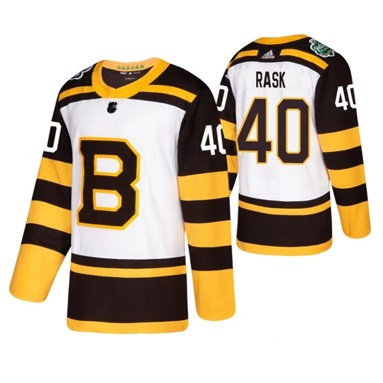 Boston Bruins Tuukka Rask 40 Winter Classic White