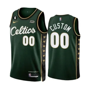 Boston Celtics Custom Green Version City Edition 2022-23 Swingman Jersey