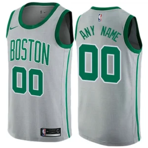 Boston Celtics Customized Swingman Gray City Edition