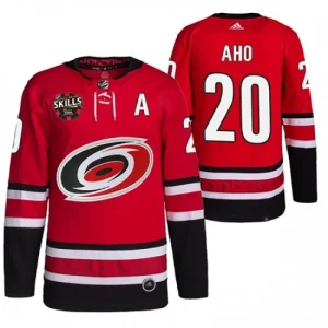 Carolina Hurricanes Sebastian Aho 20 2022 NHL All-Star Skills Authentic - Men