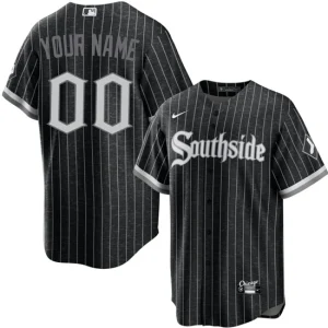 Chicago White Sox Personalized City Connect Jersey Black