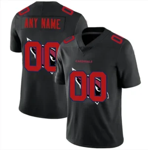 Custom Arizona Cardinals Jersey Limited Black Vapor Untouchable Team Big Logo