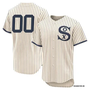 Custom Mens Chicago White Sox 2021 Field Of Dreams Jersey Cream Authentic