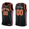 Custom New York Knicks Nike City Edition 2022-23 Swingman Jersey