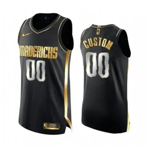 Dallas Mavericks 2020-21 Black Golden Edition Swingmans