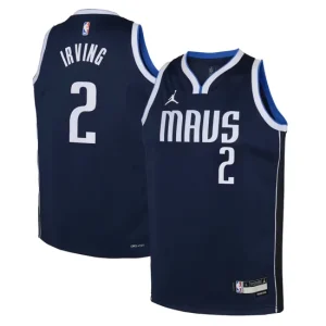 Dallas Mavericks Jordan Statement Edition Swingman Jersey 22 - Navy - Kyrie Irving - Youth