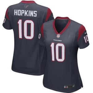 DeAndre Hopkins Houston Texans Nike Womens Player Game Jersey - Navy