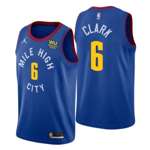 Denver Nuggets Statement Edition 6 Gary Clark Jersey Blue