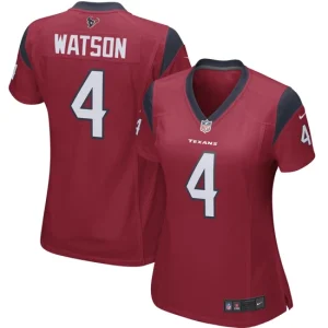 Deshaun Watson Houston Texans Nike Womens Player Game Jersey - Red