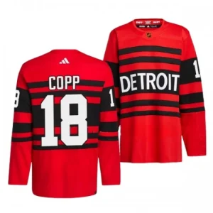 Detroit Red Wings Andrew Copp 18 2022-23 Red Reverse Retro 2.0 Authentic - Men