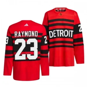 Detroit Red Wings Lucas Raymond 23 2022-23 Red Reverse Retro 2.0 Authentic - Men