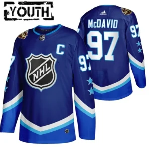 Edmonton Oilers Connor McDavid 97 2022 NHL All-Star Blue Authentic - Kids