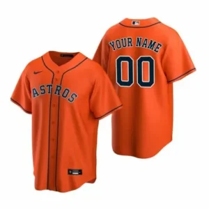 Gray Houston Coolbase Jersey Orange