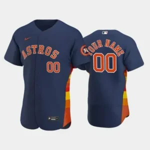 Houston Astros Navy Stitched Jerseys