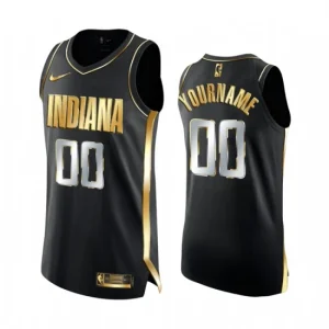 Indiana Pacers 2020-21 Black Golden Edition Swingmans