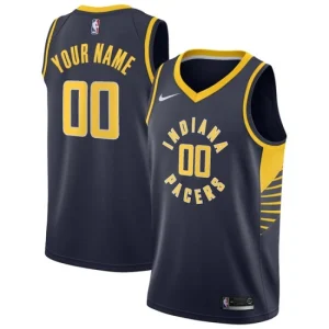 Indiana Pacers Nike Icon Edition 2022-23 Swingman Jersey Navy Version Custom