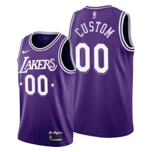 Lakers Custom Purple 2022 City 60s Throwback