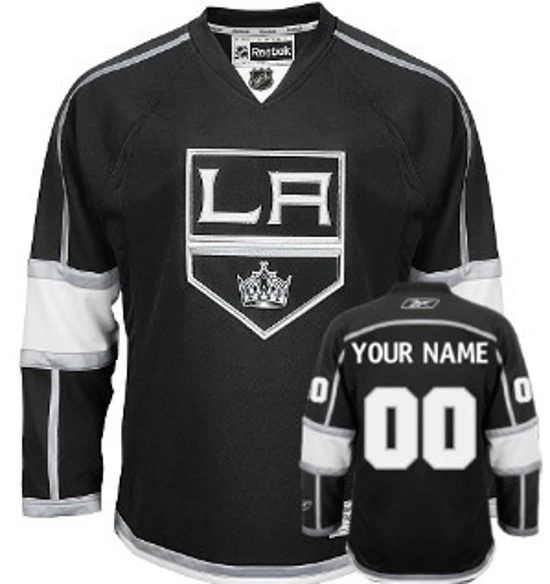 Los Angeles Kings Customized Black Third Jersey