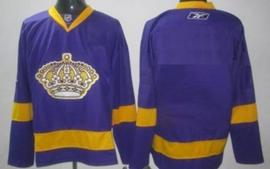 Los Angeles Kings Customized Purple Jersey