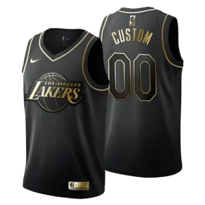 Los Angeles Lakers Golden Edition Black Fashion