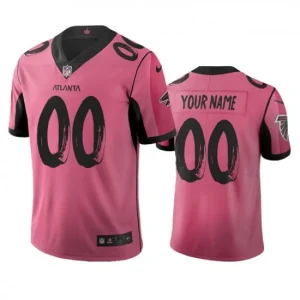 Maillot Atlanta Falcons Custom Rose City Edition Vapor Limited - Homme