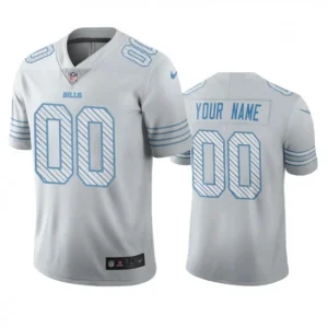 Maillot Buffalo Bills Custom Blanc City Edition Vapor Limited - Homme