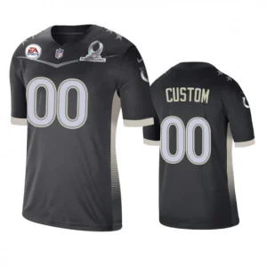 Maillot Indianapolis Colts Custom Game Anthracite 2021 AFC Pro Bowl - Homme