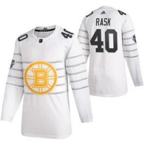 Mens 2020 NHL All Star Boston Bruins Tuukka Rask White