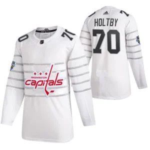 Mens 2020 NHL All Star Washington Capitals Braden Holtby White