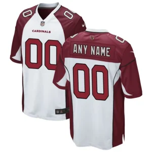 Mens Arizona Cardinals Nike White Custom Game Jersey