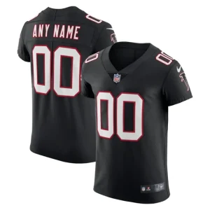 Mens Atlanta Falcons Nike Black Alternate Vapor Elite Custom Jersey