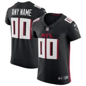 Mens Atlanta Falcons Nike Black Vapor Elite Custom Jersey