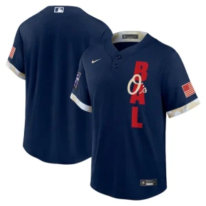 Mens Baltimore Orioles Nike Navy 2021 MLB All-Star Game Jersey 1