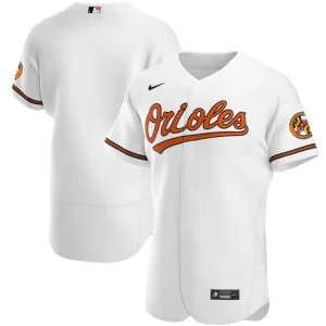 Mens Baltimore Orioles Nike White Home Team Jersey