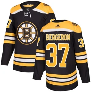 Mens Boston Bruins Patrice Bergeron 37 Premier Black Home