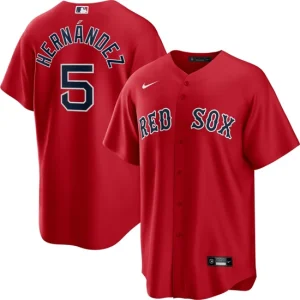 Mens Boston Red Sox Enrique Hernandez Nike Red Alternate Player Jersey