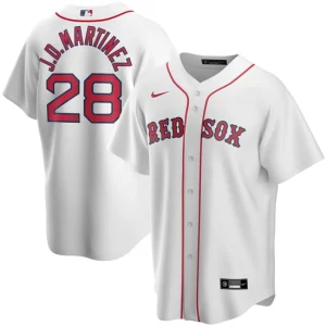 Mens Boston Red Sox J.D. Martinez Nike White Home Player Name Jersey