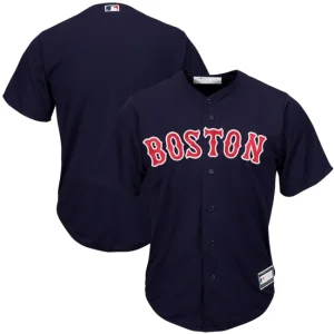 Mens Boston Red Sox Navy Big & Tall Team Jersey