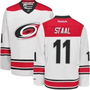 Mens Carolina Hurricanes Jordan Staal 11 Reebok White Away