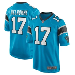 Mens Carolina Panthers Jake Delhomme Nike Blue Retired Player Jersey