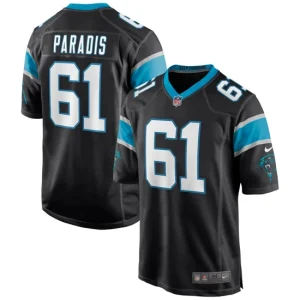 Mens Carolina Panthers Matt Paradis Nike Black Game Jersey