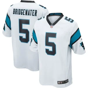 Mens Carolina Panthers Teddy Bridgewater Nike White Game Jersey