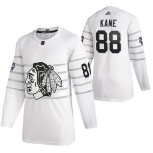 Mens Chicago Blackhawks Patrick Kane White 2020 NHL All Star